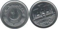 Pakistan 2007 Rupees 2 Specimen Metal Aluminum Coin KM#68